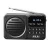 AKAI APR-300 Radio FM Bluetooth Czarny