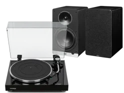 Audio-Technica TD 204 (czarny) + ConneX DCB61 (czarny)