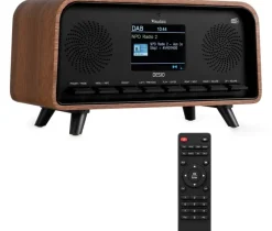 Audizio Radio DAB+ i FM Desio ciemne drewno
