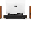 Audizio RP337W Vintage gramofon z bezprzewodowymi głośnikami BT Drewno one size