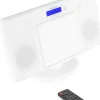 Audizio Miniwieża HIFI Nimes CD tuner FM BT USB biała one size
