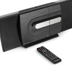 Audizio Miniwieża stereofoniczna Tours czarna one size