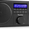 Audizio Radio cyfrowe stereo FM DAB+ Novara czarne one size