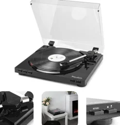 Audizio RP310 z wkładką Audio-Technica czarny one size