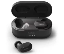 Belkin Bezprzewodowe słuchawki douszne Soundform czarne AUC001btBK