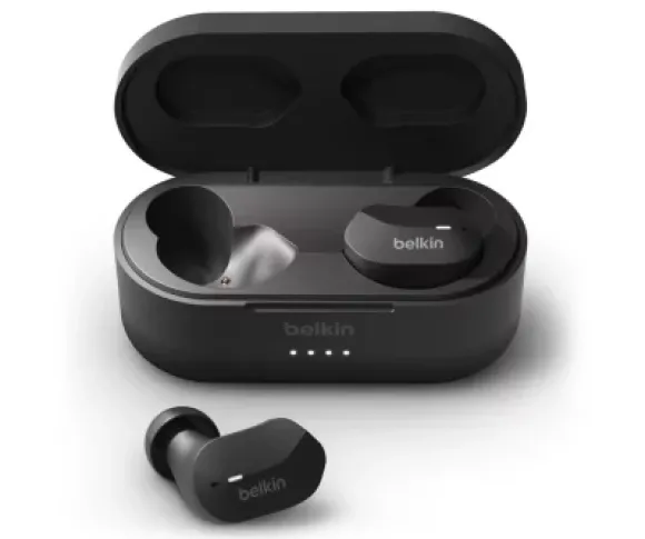 Belkin Bezprzewodowe słuchawki douszne Soundform czarne AUC001btBK
