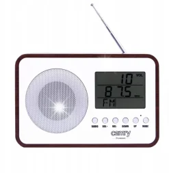 Camry Radio kuchenne cyfrowe USB LCD termometr kalendarz budzik 5W
