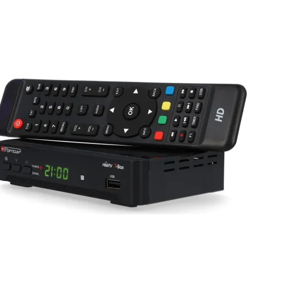 Dekoder OPTICUM HbbTv T-BOX H.265/HEVC/DVB-T2
