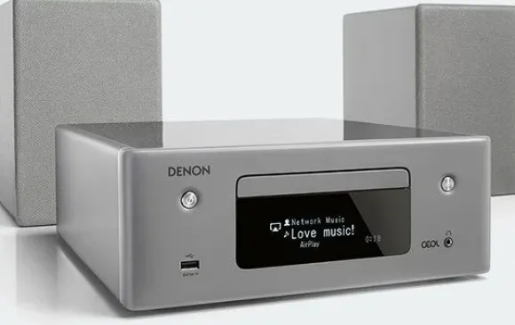 Denon CEOL N10 RCD-N10 (HF BT KM FLOW 2) Srebrny