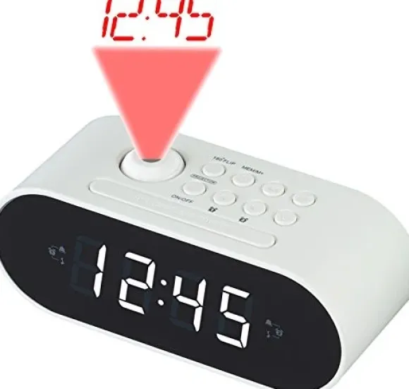 Denver 15230250 Clock Radio CRP-717 Biały 15230250