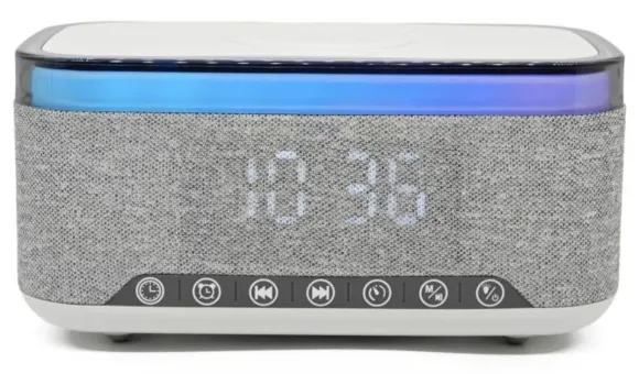 Denver CRQ-225 radio Zegar Szary