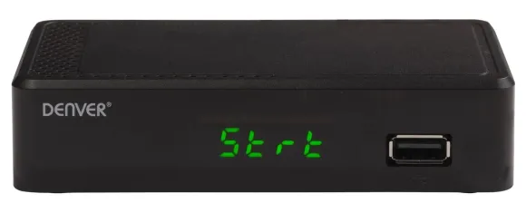 Denver DTB-148 set-top box (dekoder STB) Ethernet (RJ-45), Terrestrial Full HD Czarny