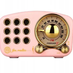 Feegar Retro Mini Radio Kuchenne Bluetooth 4.2 10H