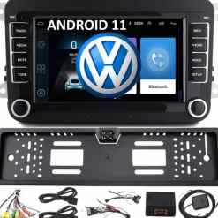 GOMEDIA 7021A Nawigacja 2DIN Radio 7 Vw Passat Golf Leon Android
