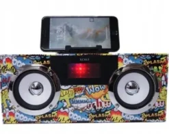 GŁOŚNIK BLUETOOTH BUMBOX MOCNY BOOM-BOX HIT