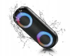 GŁOŚNIK BLUETOOTH 30W RGB IPX7 PRZENOŚNY STEREO TWS AUX