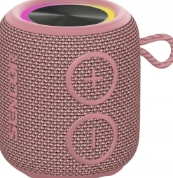 GŁOŚNIK BEZPRZEWODOWY BLUETOOTH SENCOR SIRIUS ROSE LED 5 W TWS WODOODPRONY