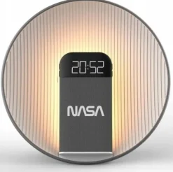 Głośnik Bluetooth Zegar Ładowarka Qi Lampa Led Biały Szum Alarm Nasa Spc600 / Nasa Spc600