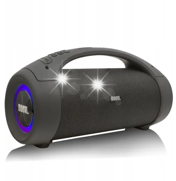 Głośnik GŁOŚNIK BLUETOOTH PRZENOŚNY BEZPRZEWODOWY BASS USB AUX MOEVI EGD-1124