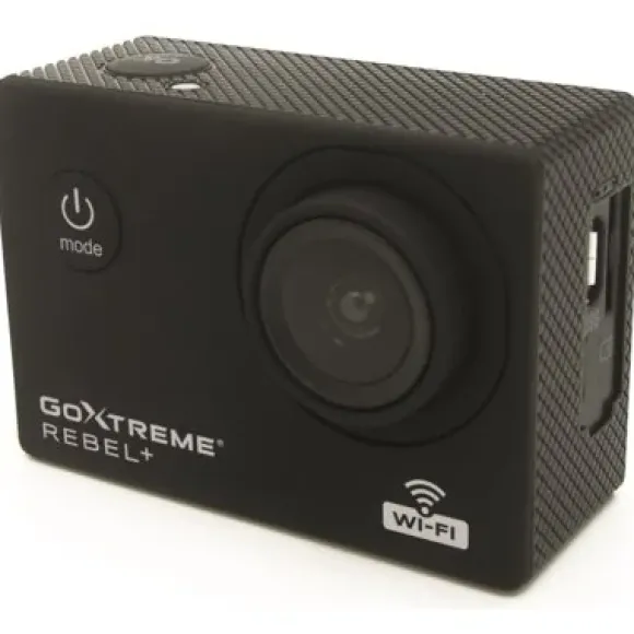 GOXTREME Kamera sportowa Rebel + 2" wyświetlacz, Wi-Fi, 1080p, wodoszczelność do 30 metrów