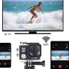 GSM City Kamera KAMERA SPORTOWA WIFI 4K ZANURZENIE 30M CZARNA 12293-uniw