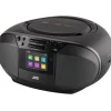 JVC RD-E664B-DAB+ Bluetooth Czarny