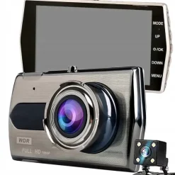 KAMERA SAMOCHODOWA FULL HD Z WYŚWIETLACZEM LCD COFANIA WIDEOREJESTRATOR