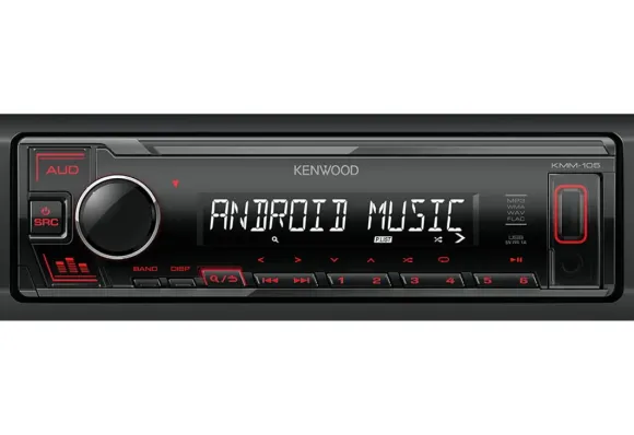 KENWOOD KMM-105RY Radio samochodowe USB
