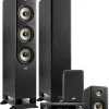 Kino domowe Denon AVC-X3800H + Polk Audio ES60/ES15/ES35C — Kino domowe 5.0 z Dolby Atmos, Kolor: Biały
