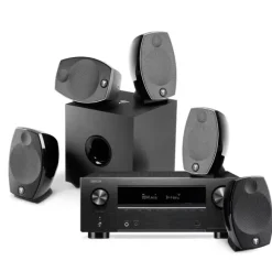 Kino domowe Kino domowe: Denon AVR-X2800H + Focal Sib Evo, Kolor: Czarny