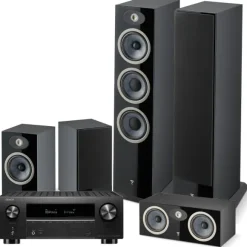 Kino domowe Kino domowe: Denon AVR-X2800H + Focal THEVA N2/N1/CENTER, Kolor: Light Wood