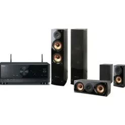 Kino domowe YAMAHA MusicCast RX-V4A + Pure Acoustics Nova 8 Czarny