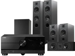 Kino domowe Yamaha RX-A8A (czarny) + Diva 5 (czarny) +Diva 3 (czarny) + Diva 7 (czarny) + Basso 880 (czarny)