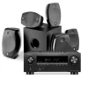 Kino domowe Denon AVR-S980H + Focal SIB EVO 5.1, Czarny