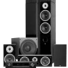 Kino domowe Denon AVR-X1800H + Wilson Raptor 7/1/X/Vocal/SUB-10 — Kino domowe 7.1 z Dolby Atmos i HEOS, Czarny