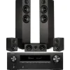 Kino domowe DENON Kino domowe AVR-X1800H + WILSON Scenix 5.0 Czarny