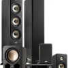 Kino domowe Denon Zestaw kina domowego 5.1:  AVR-X1800H + Polk Audio ES60/ES15/ES35C/ES10SUB, Kolor: Biały