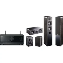 Kino domowe Kino domowe YAMAHA MusicCast RX-V4A + Indiana Line Nota 550/240/740 Czarny