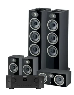 Kino domowe Marantz Cinema 60 + Focal Theva N°3D/N°1/Center, Silver-Gold