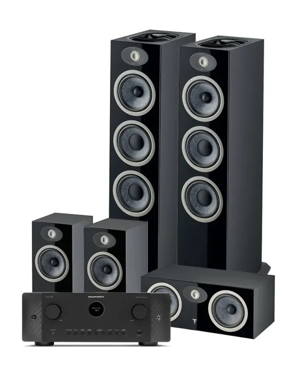 Kino domowe Marantz Cinema 60 + Focal Theva N°3D/N°1/Center, Silver-Gold