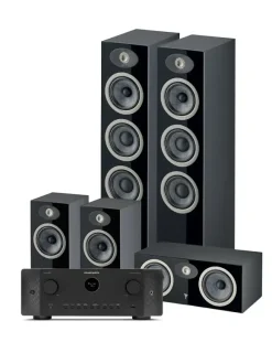Kino domowe Marantz Cinema 60 + Theva N°2/N°1/Center, Silver-Gold