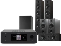Kino domowe NAD T 778 (czarny) + Diva 6 + 3 + 7 (czarny) + BASSO 880 (czarny)