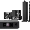 Kino domowe NAD T 778 (czarny) + 702 S3 + 707 S3 + HTM72 S3 + DB4S (czarny)