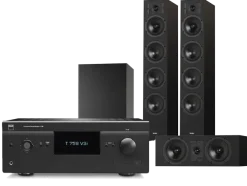 Kino domowe NAD T 758 V3i (czarny) + Diva 6 + 7 + BASSO 880 (czarny)