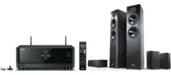 Kino domowe Yamaha MusicCast RX-V4A + NS-F51/NS-P51 Czarny