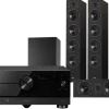 Kino domowe Yamaha RX-A8A (czarny) + Diva 6 + 7 + BASSO 880 (czarny)