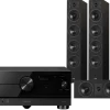 Kino domowe Yamaha RX-A6A (czarny) + Diva 6 + 7 (czarny)