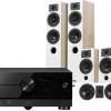 Kino domowe Yamaha RX-A4A (czarny) + Diva 5 (dąb) + Diva 3 (dąb) + Diva 7 (dąb)