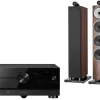 Kino domowe Yamaha RX-A4A (czarny) + 702 S3 (mokka)