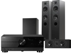 Kino domowe Yamaha RX-A2A (czarny) + Diva 5 (czarny)+ Diva 7 (czarny) + Basso 880 (czarny)
